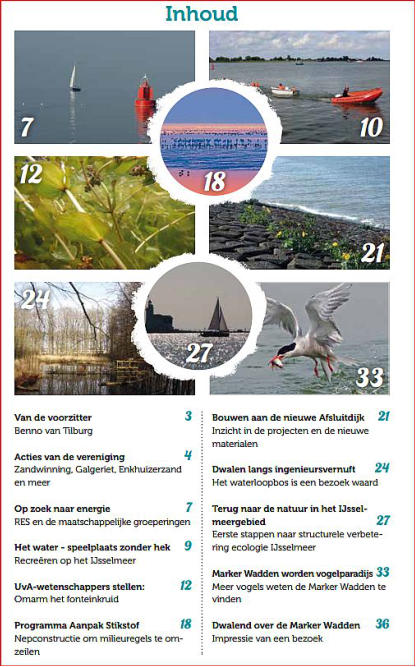 Inhoud - IJsselmeer Berichten - Winter 2018/2019